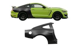 Pravý zadní blatník / čtvrtka Ford Mustang (2015 - 2023)