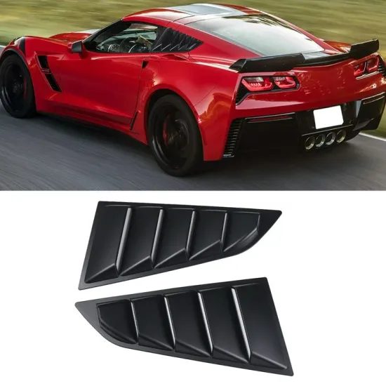 Žaluzie / rolety na zadní boční okénka Chevrolet Corvette C7 ZR1 (2014 - 2019)