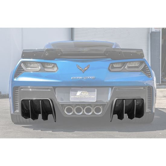 Zadní difuzor Chevrolet Corvette C7 Z06 (2014 - 2019)