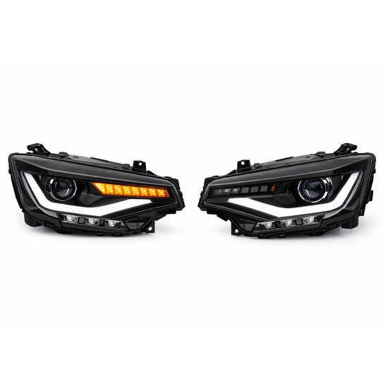 Přední led světla pro Chevrolet Camaro (2014 - 2015) - se sekvenčními ukazateli směru