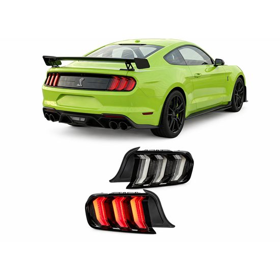 Zadní světla Ford Mustang (2015 - 2023) - LED sekvenční blinkr