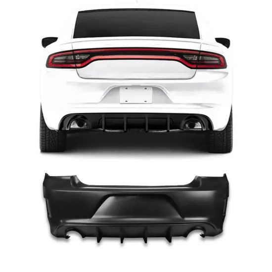 Zadní nárazník Dodge Charger styl SRT 2021 + difuzor (2015 - 2023)