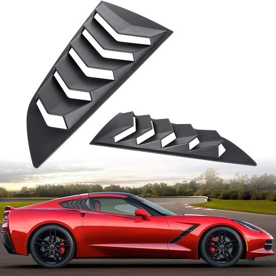 Žaluzie / rolety na zadní boční okénka Chevrolet Corvette C7 ZR1 (2014 - 2019)