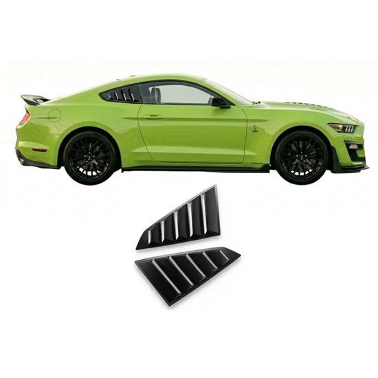 Žaluzie na zadní boční okénka Ford Mustang Extreme (2015 - 2023)