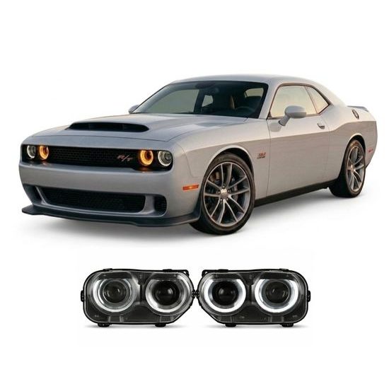 Přední led světla pro Dodge Challenger (2015 - 2023)