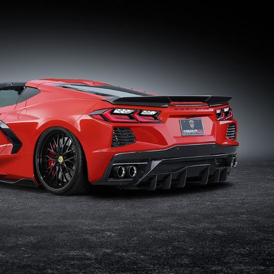 Zadní křídlo / spoiler kufru Chevrolet Corvette C8 Ducktail (2020+ )
