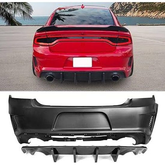 Zadní nárazník Dodge Charger styl SRT 2021 + difuzor (2015 - 2023)