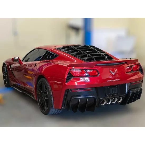 Žaluzie / roleta na zadní okno Chevrolet Corvette C7 ZR1 (2014 - 2019)