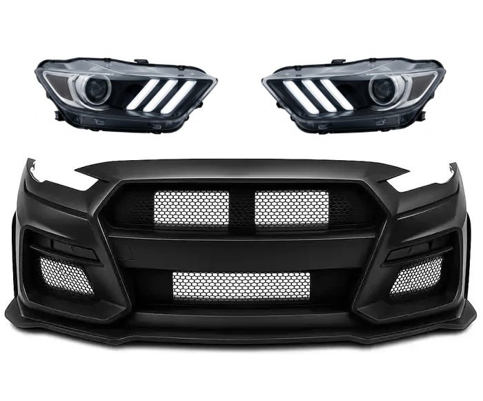 Detail přední části Fordu Mustang S550 2015 - 2017
