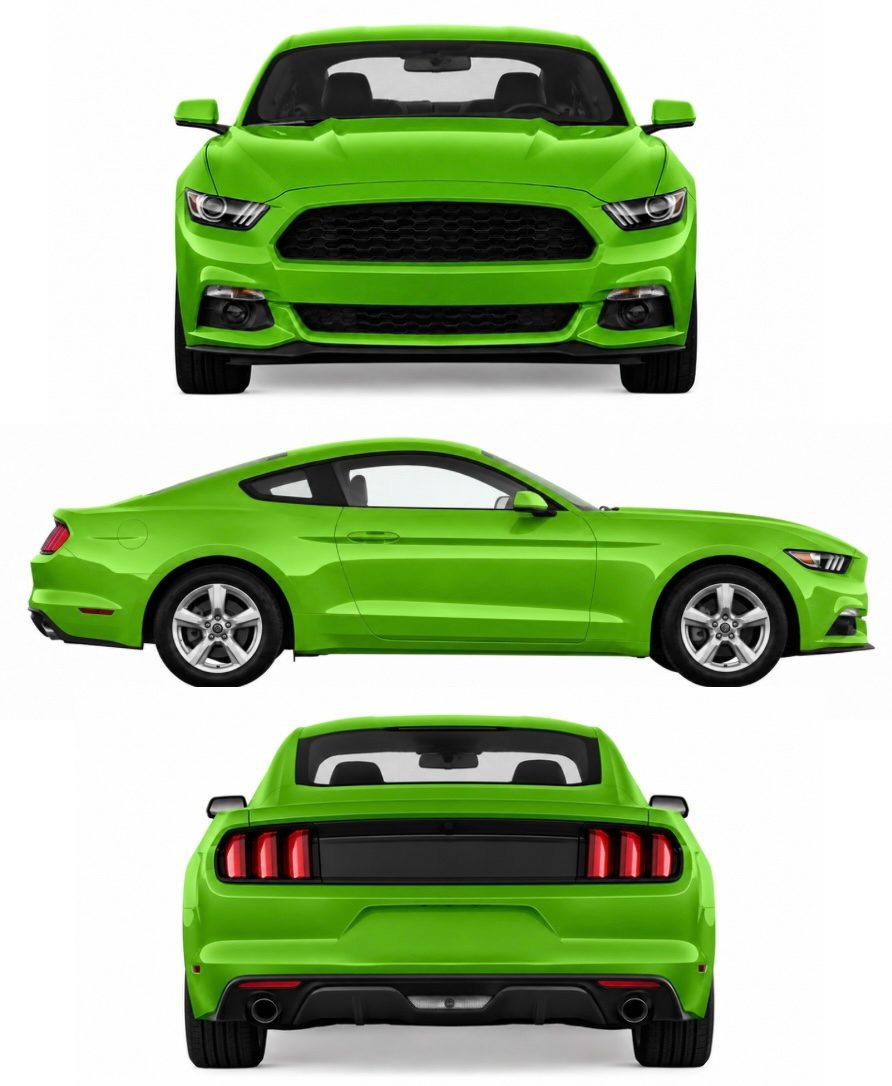 Ford Mustang před tuningovou úpravou