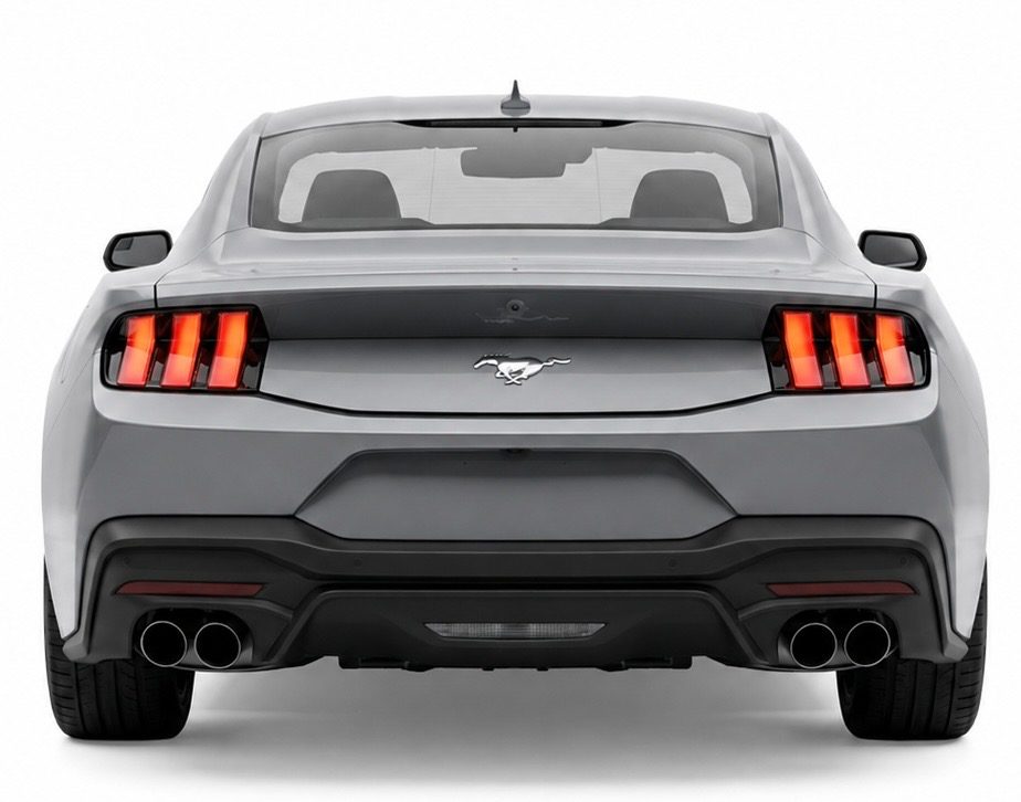Ford Mustang S650 před úpravou – zadní pohled