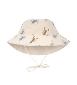 Lässig Splash Sun Protection Bucket Hat sea animals milky 3-6m