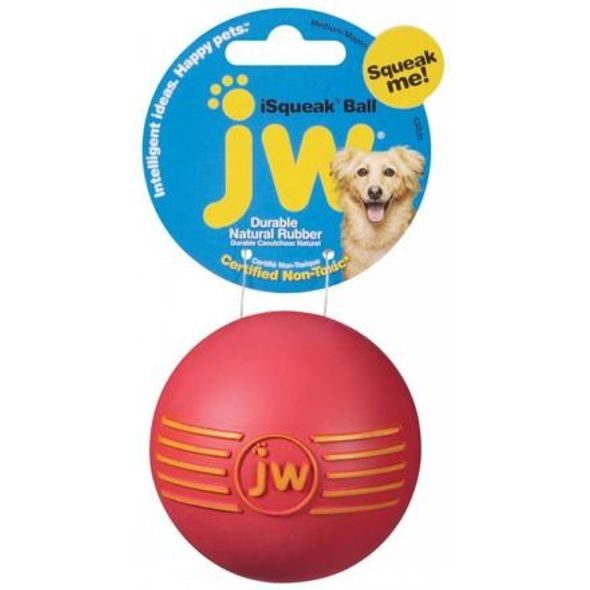 JW Pet JW Pískací míček Isqueak Ball Small S VADOU