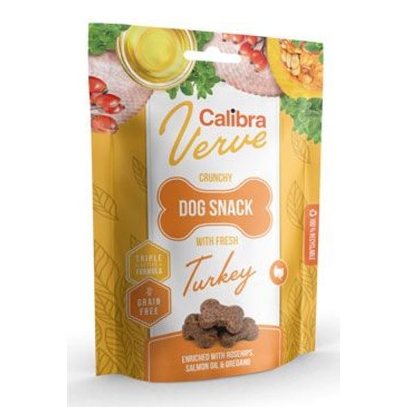 Calibra Dog Verve Crunchy Snack Fresh Turkey 150 g