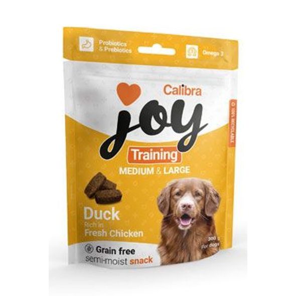 Calibra Dog Joy Training Snacks Medium & Large Duck & Fresh Chicken 300 g