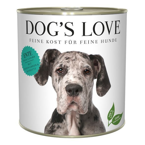 Dog's Love Kachna Adult Classic konzerva 800g