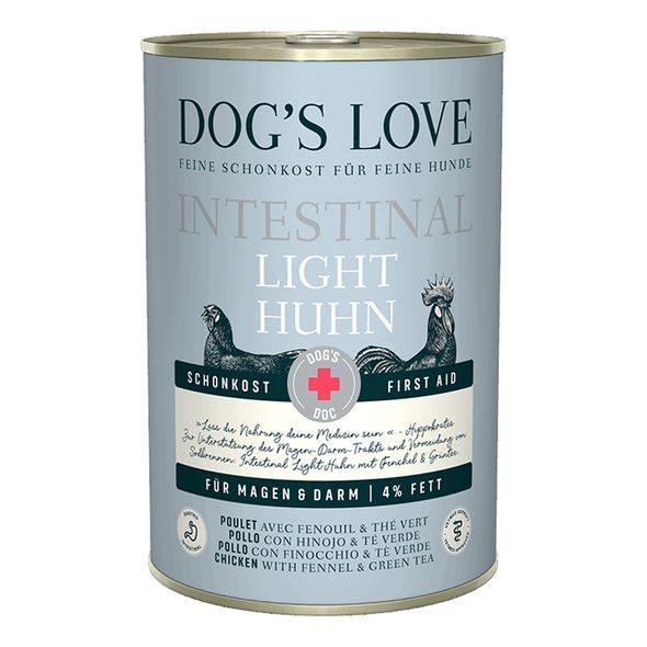 Dog's Love DOC Light Intestinal kuře konzerva 400g