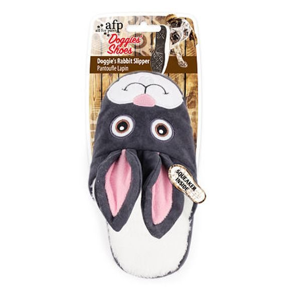 AFP Plyšový pantofel AFP Doggies Shoes – králík