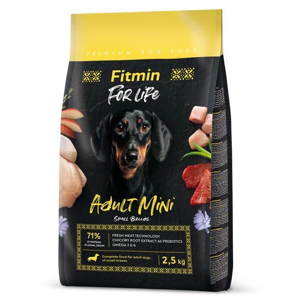 Fitmin For Life Mini krmivo pro malé psy Hmotnost: 2.5 kg