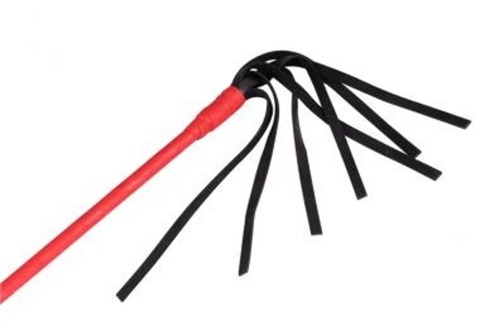 Bič s třásněmi – červený