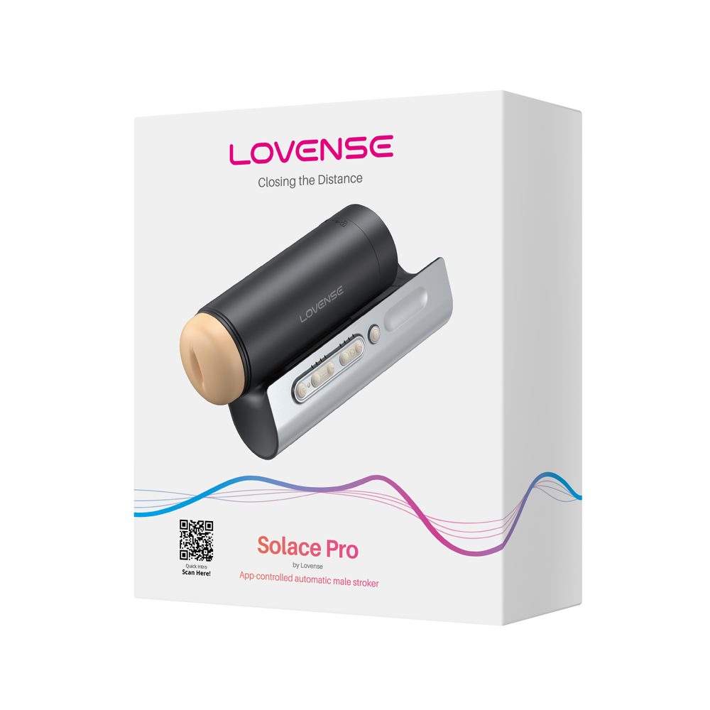 Lovense Solace Pro Automatic Thrusting Masturbator Black (obrázek 13)