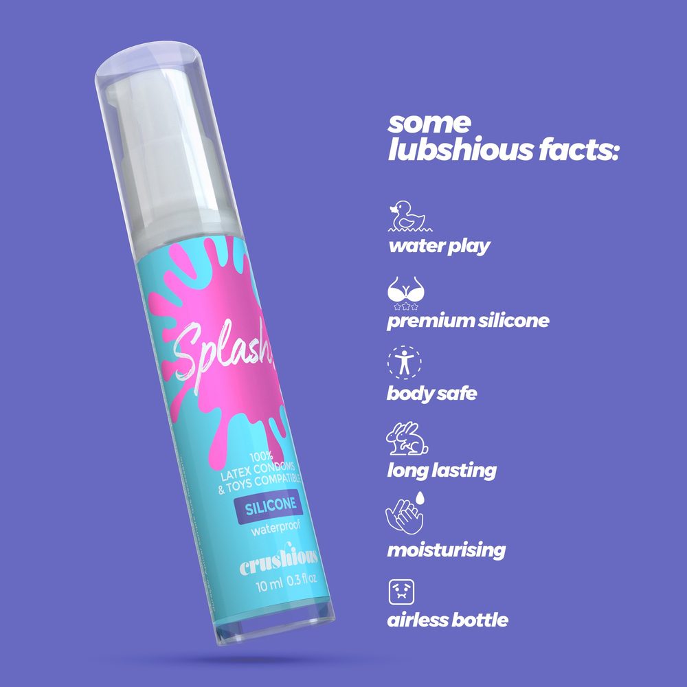 Crushious Splash Silicone Lubricant Gel 10ml (obrázek 3)