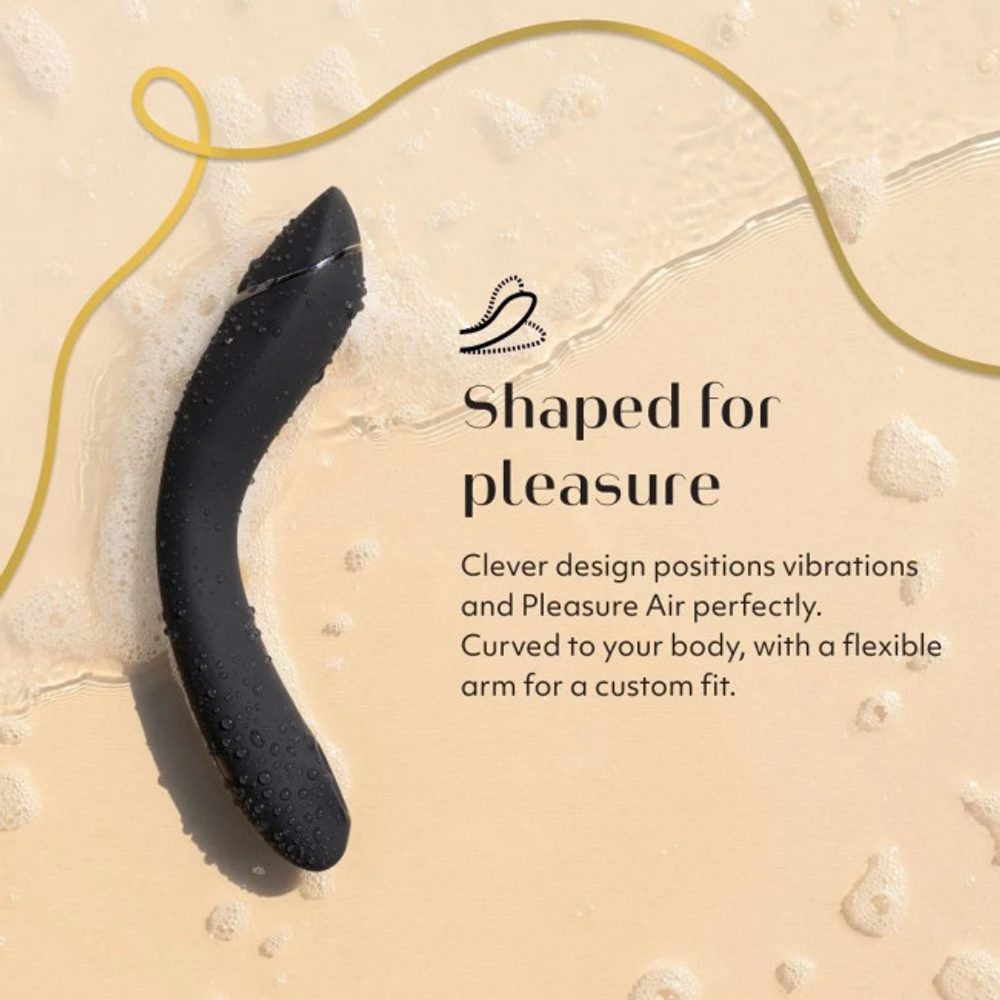 Womanizer OG 2in1 pleasure air G spot vibrator black (obrázek 19)