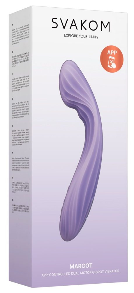 Svakom Margot Flexible Interactive G-Spot Vibrator Lilac