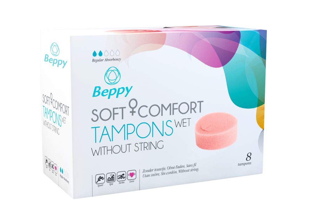 Levně Beppy tampony Soft Comfort Wet 8 ks