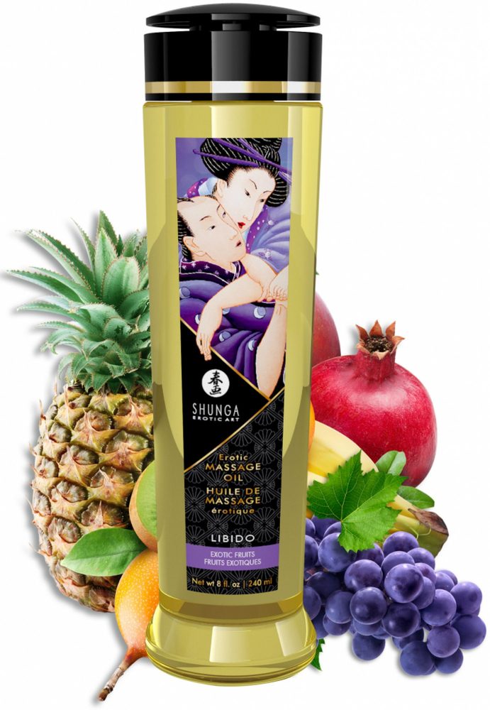 E-shop Shunga Erotic Massage Oil Libido Exotic Fruits 240ml