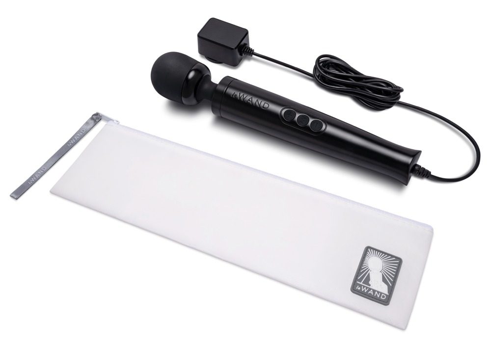 Le Wand Die Cast Plug in Vibrating Massager Black (obrázek 6)