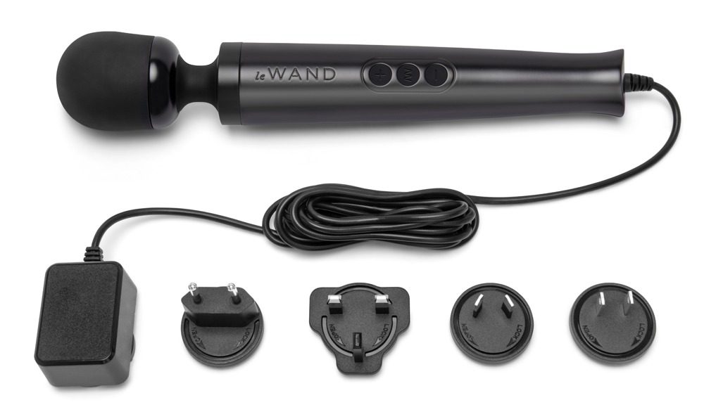 Le Wand Die Cast Plug in Vibrating Massager Black (obrázek 5)
