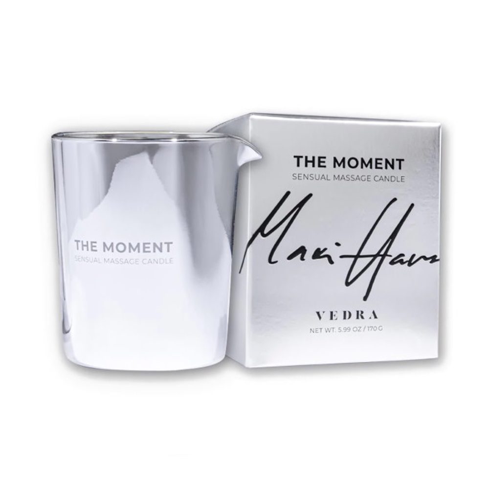 Levně FUN FACTORY The Moment Massage Candle by VEDRA Sandalwood-Orange 170 g