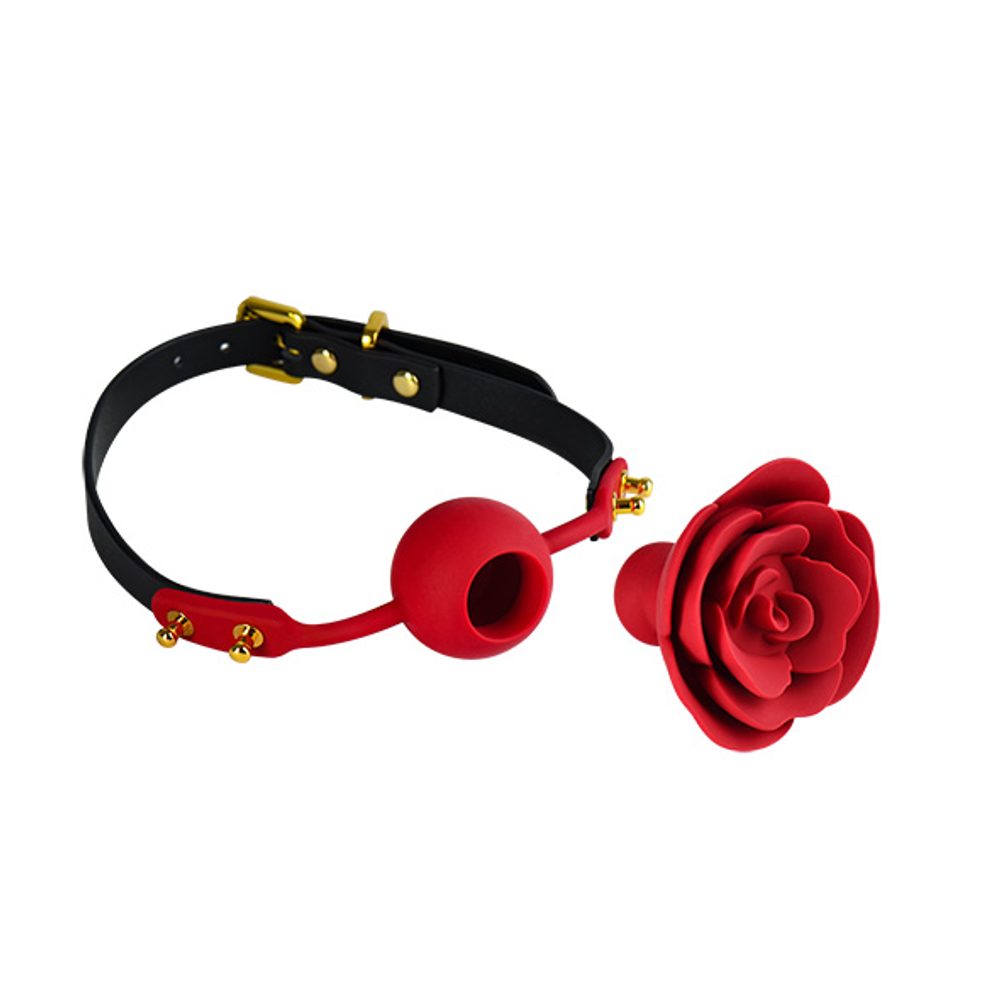 Levně Zalo Rose Ball Gag