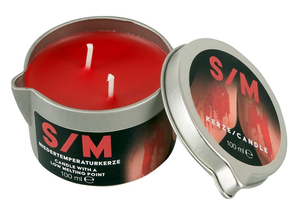 Svíčka s nízkoteplotním voskem S/M Candle 100ml (obrázek 3)