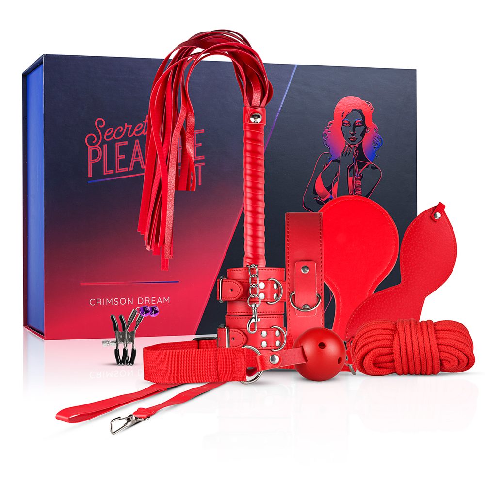 E-shop BDSM set Secret Pleasure Chest Crimson Dream