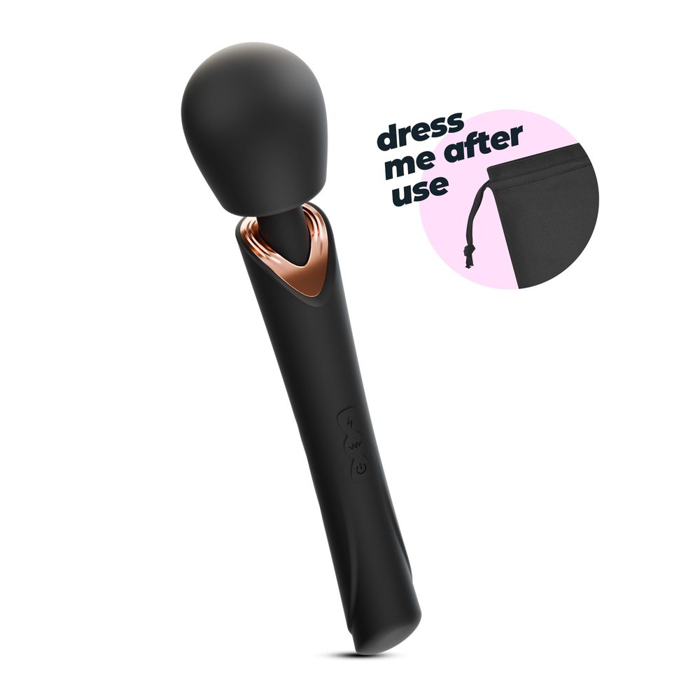 CRUSHIOUS HOLLY RECHARGEABLE WAND MASSAGER BLACK (obrázek 9)