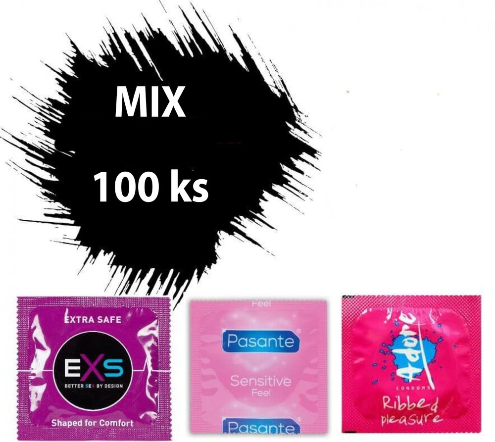 Levně Pasante mega velký balíček 001 mix 100 ks