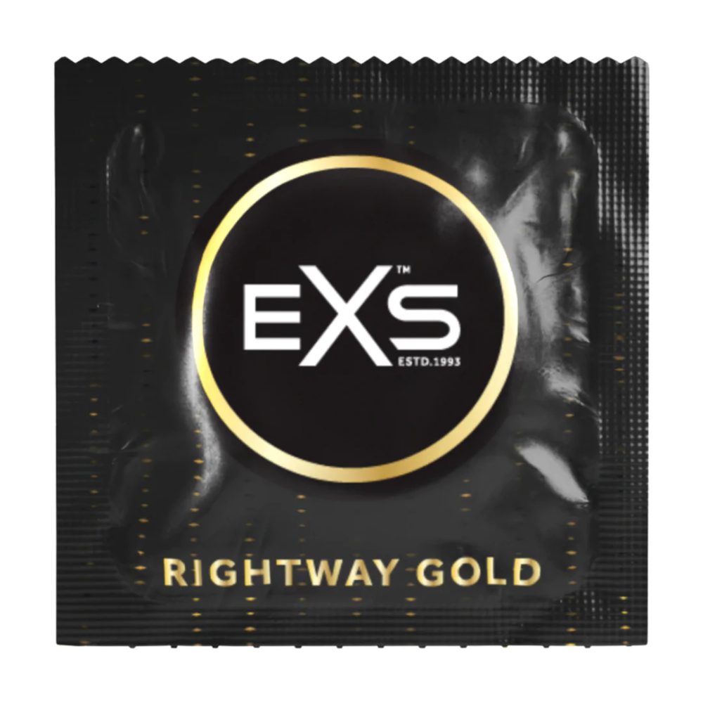 EXS Rightway Gold Condoms – 12 Pieces