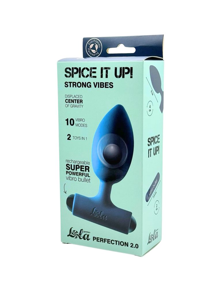 Anální kolík s dobíjecí kulkou Spice it Up Perfection 2.0 (obrázek 7)