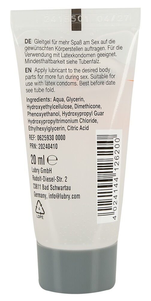 Just Glide gel Performance 20ml (obrázek 3)