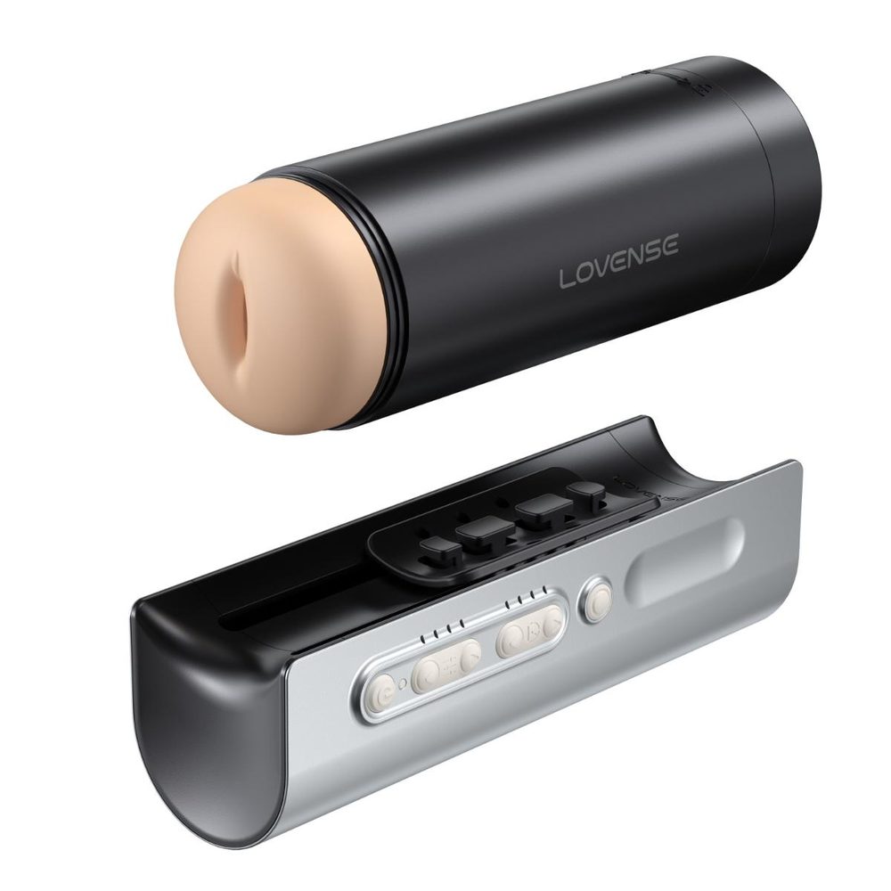 Lovense Solace Pro Automatic Thrusting Masturbator Black (obrázek 3)