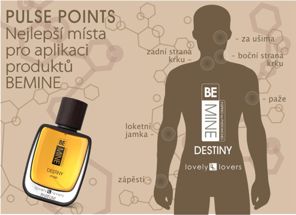 Lovely Lovers BeMine Destiny For Man 50ml (obrázek 4)