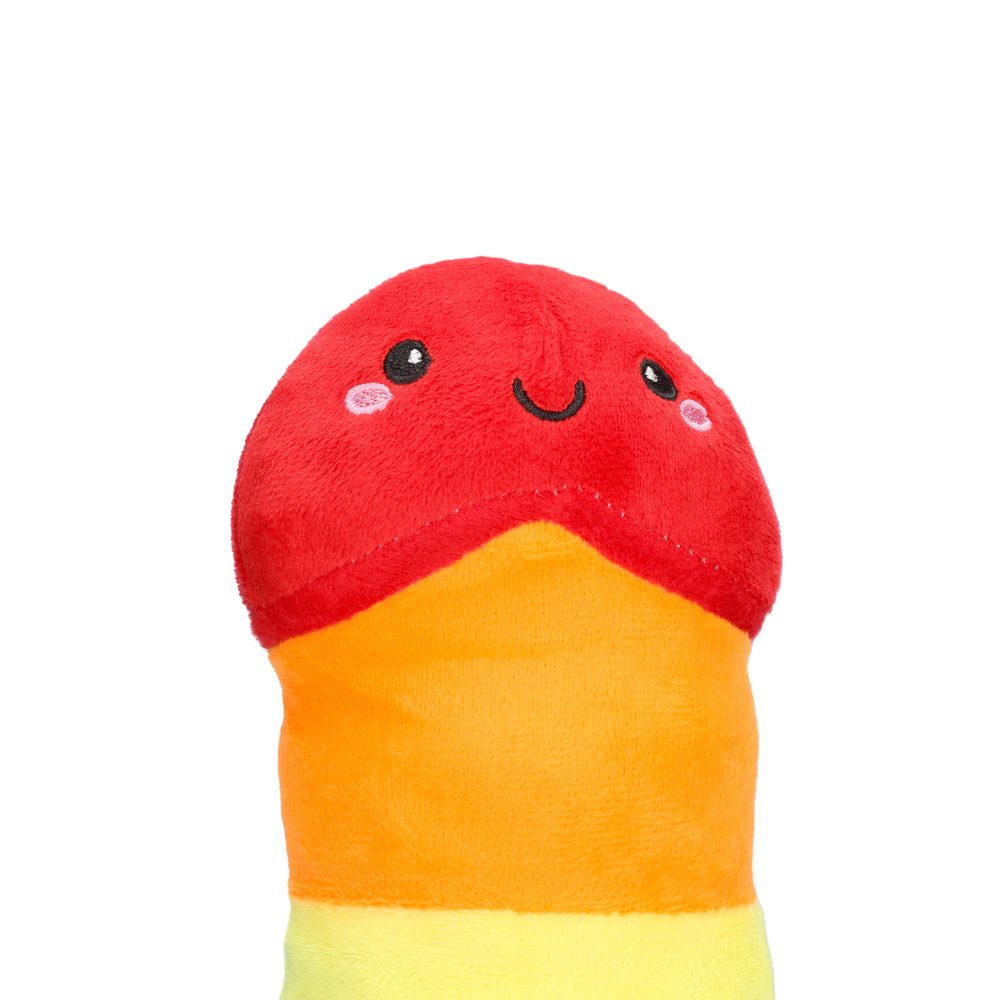 Shots SLine Penis Plushie Rainbow 30 cm (obrázek 7)