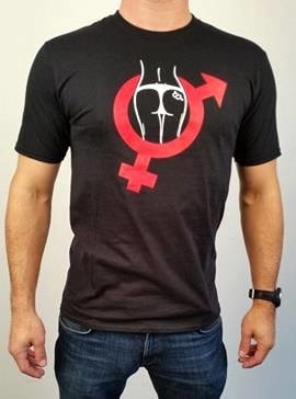E-shop Pánské tričko erotický veletrh vzor1 M