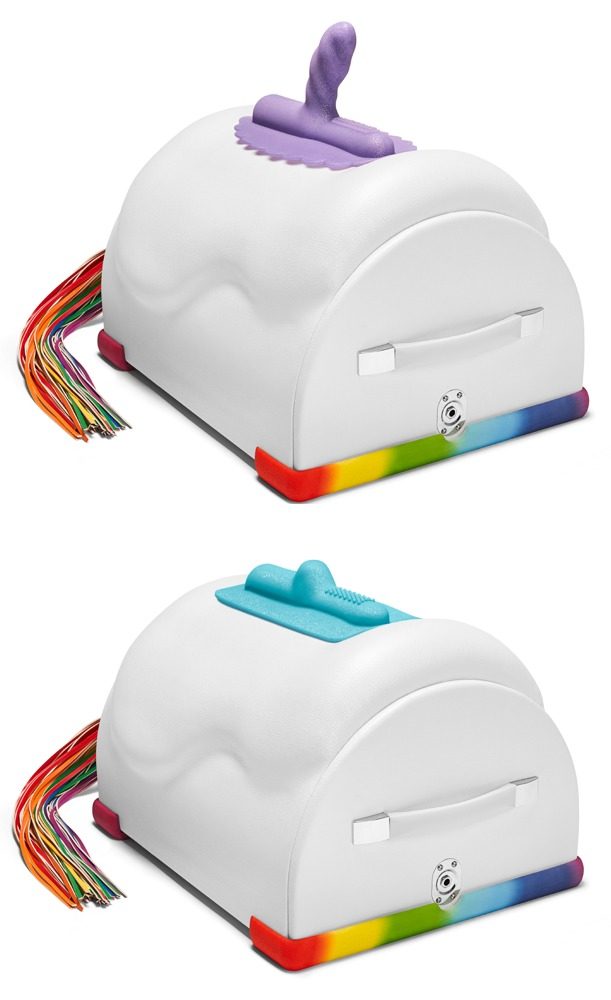 The Cowgirl Premium Sex Machine Unicorn White (obrázek 4)