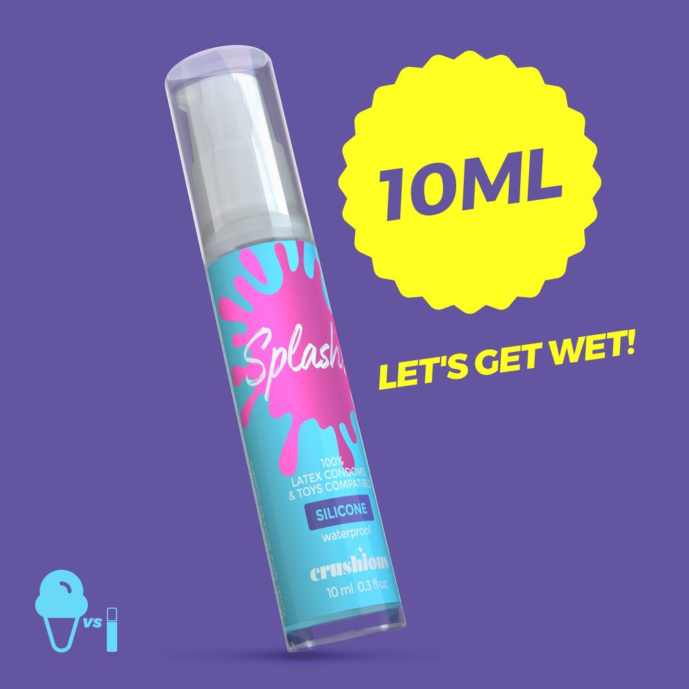 Crushious Splash Silicone Lubricant Gel 10ml (obrázek 6)