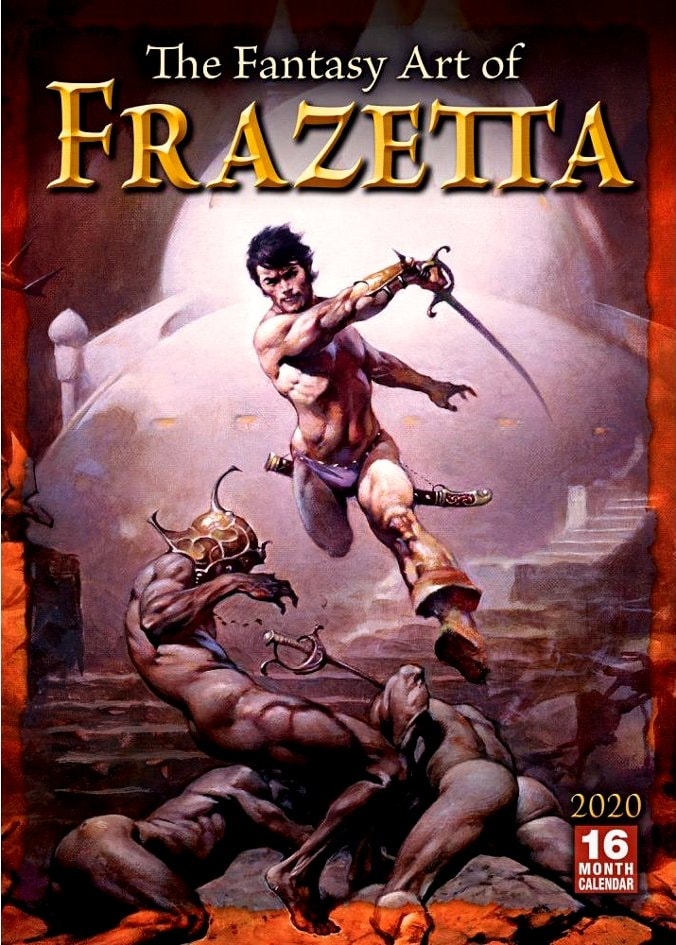 E-shop FANTASY ART OF FRANK FRAZETTA - 2020 CALENDAR ***sleva 50%!***