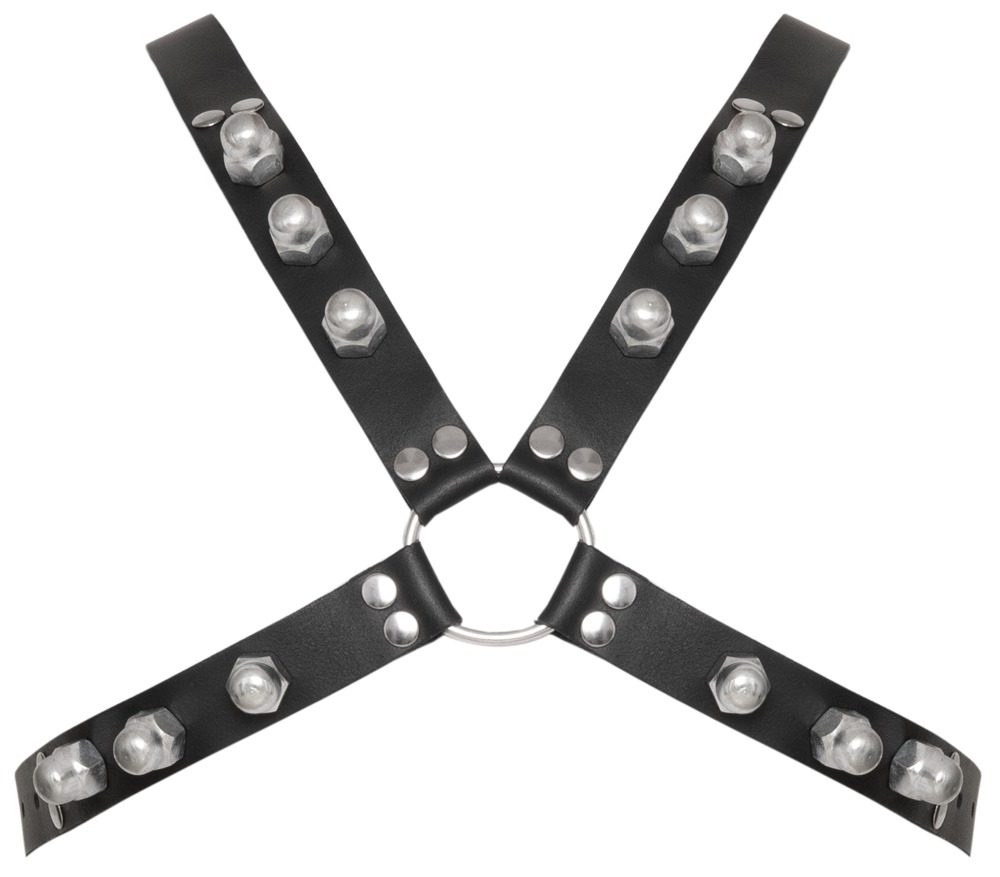 Zado Leather X Shaped Chest Harness 2010313 Black (obrázek 5)