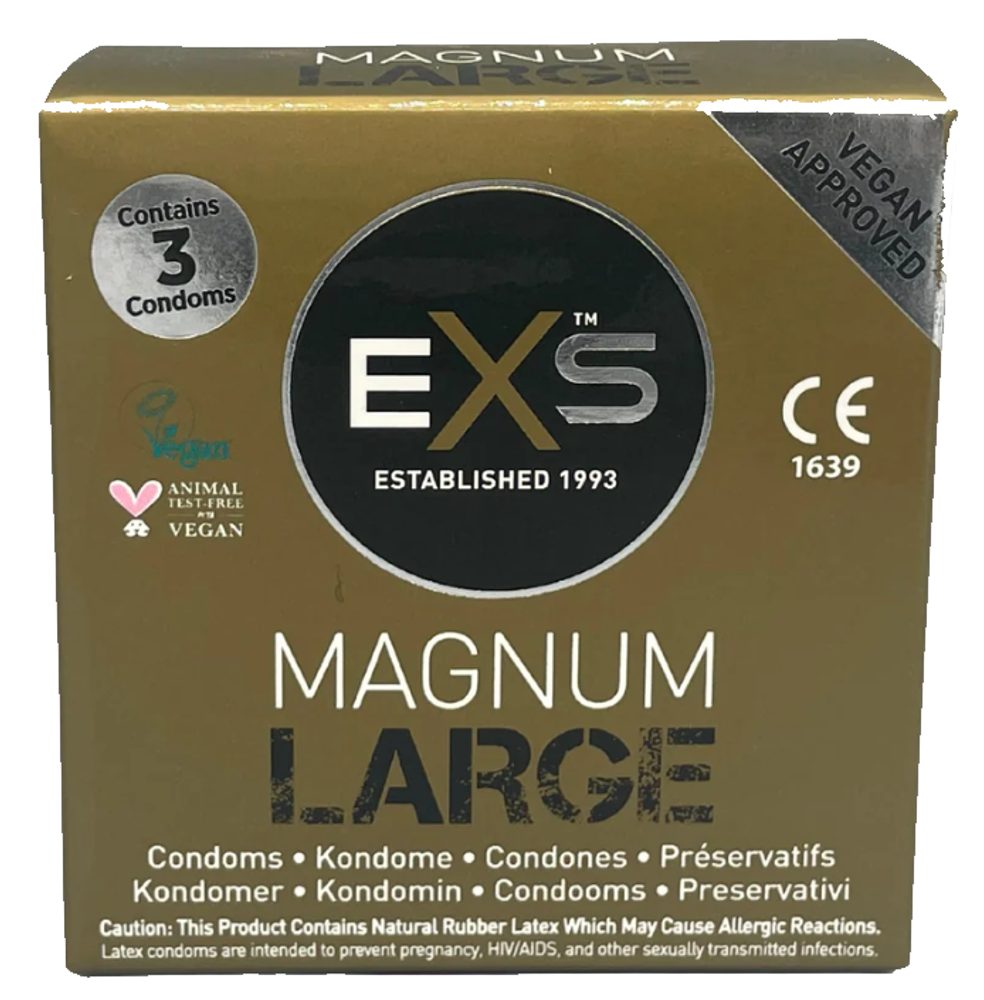 EXS Magnum Large 3 ks (v krabičke)